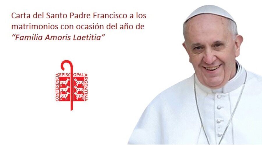 Imagen del contenido ​Carta ​del Santo Padre Francisco ​a los matrimonios con ocasión del año Familia Amoris Laetitia