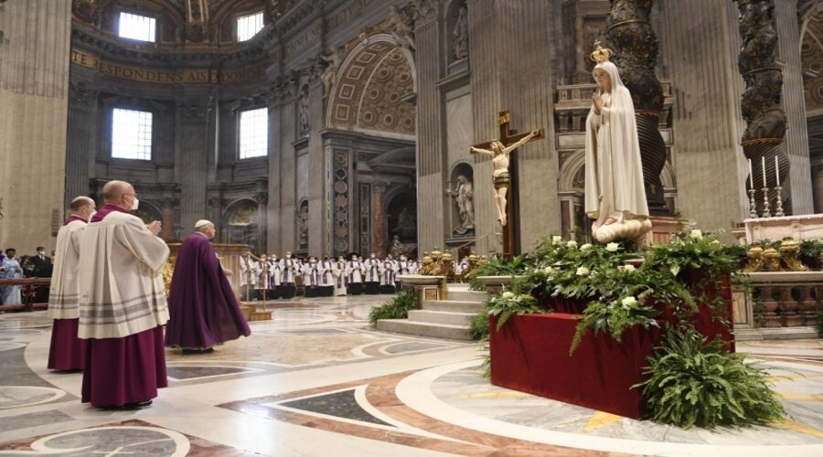 Imagen del contenido Papa Francisco | Homilía durante el Acto de Consagración al Inmaculado Corazón de María