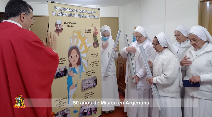 Imagen del contenido Delegación de la Congregación Santa Marta para Latinoamérica | Inicio de Celebración de los 50 años…