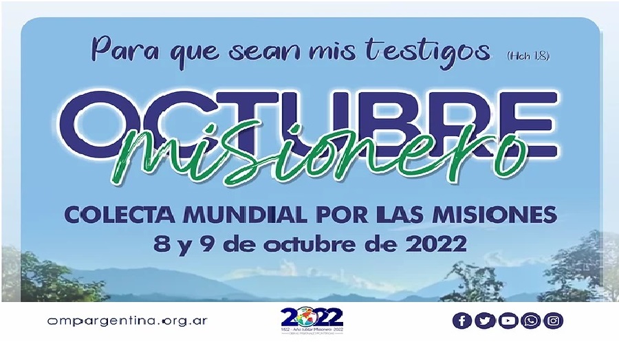 Imagen del contenido OMP Argentina presenta su afiche para animar el octubre misionero 2022