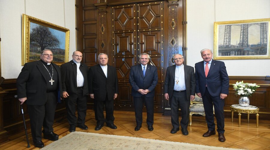 Imagen del contenido La Comisión Ejecutiva visitó al Sr. Presidente de la Nación, Dr. Alberto Fernández