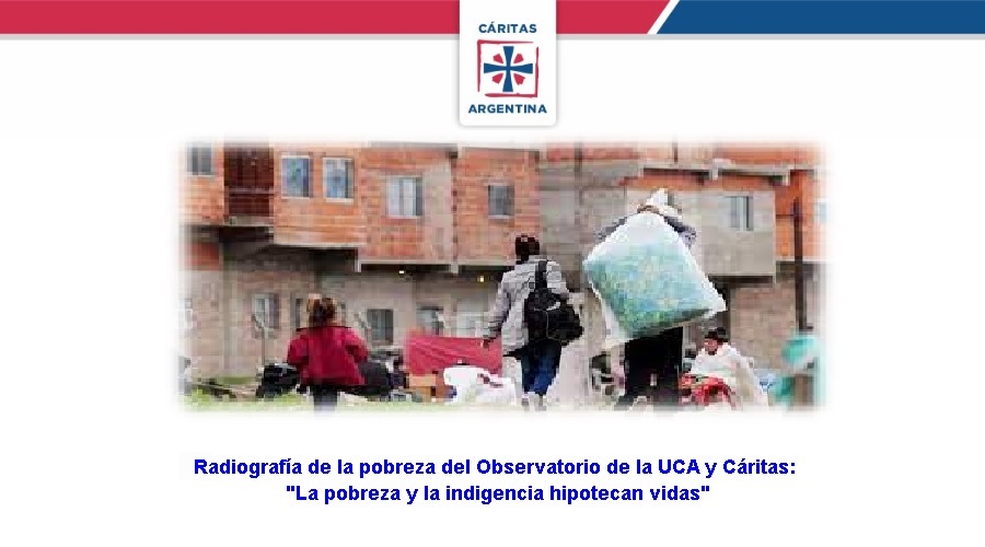 Imagen del contenido Radiografía de la pobreza del Observatorio de la UCA y Cáritas