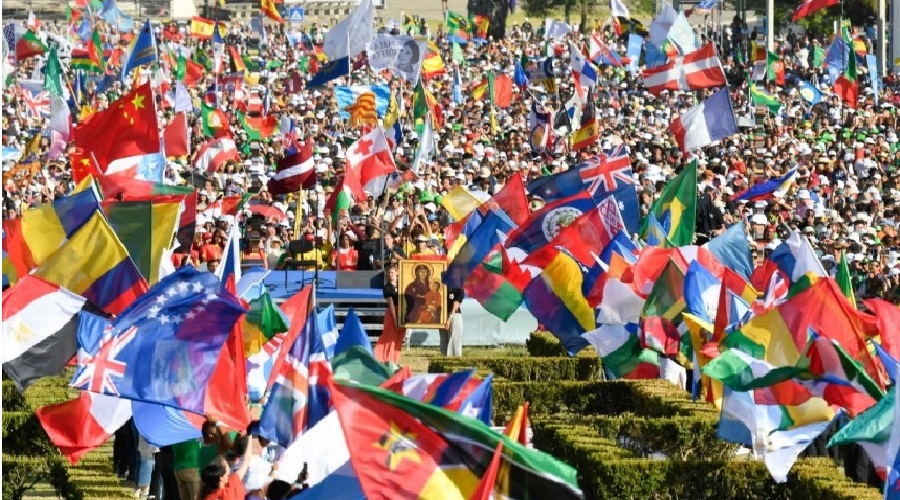 Imagen del contenido JMJ2023 | El Papa Francisco presidió la Ceremonia de acogida