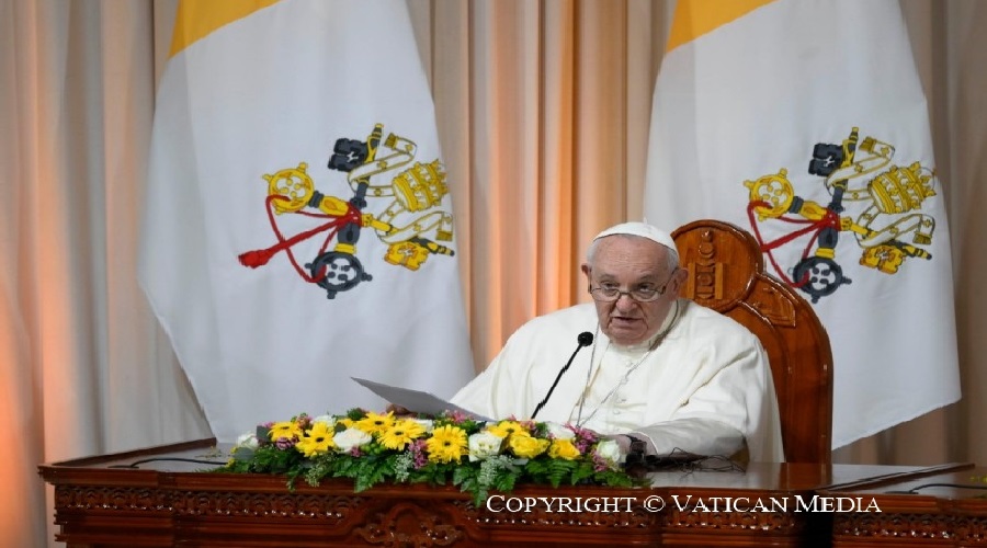 Imagen del contenido Viaje Apostólico a Mongolia: Encuentro con Autoridades y Sociedad civil