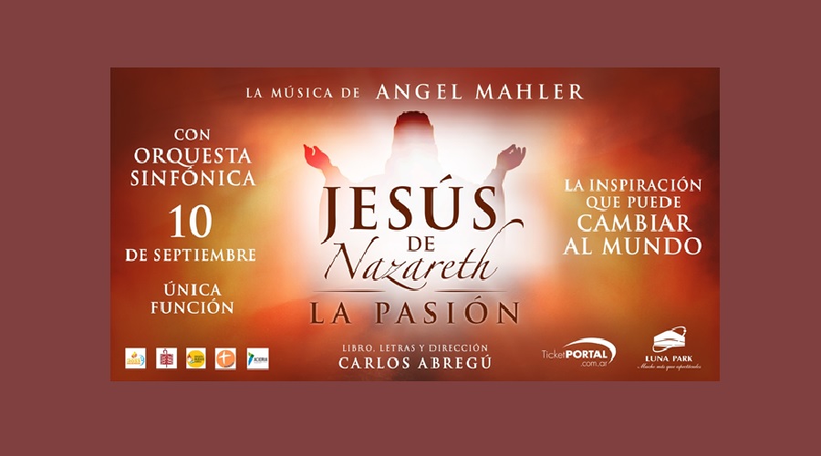 Imagen del contenido Jesús de Nazareth, La Pasión, única función en el Luna Park
