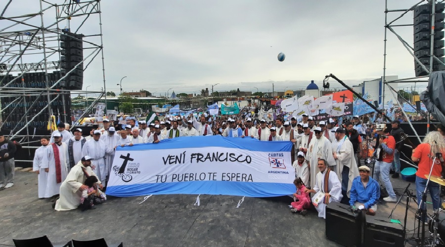 Imagen del contenido Se realizó la Misa y festival Vení, Francisco, tu pueblo de espera