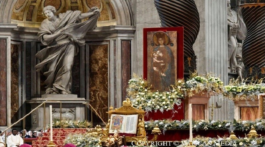 Imagen del contenido Homilía del Papa Francisco en la Solemnidad de Santa María Madre de Dios, 57ma. Jornada Mundial de la…