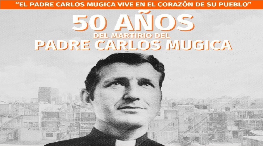 Imagen del contenido Conferencia de prensa con motivo del 50° aniversario del martirio del P. Carlos Múgica