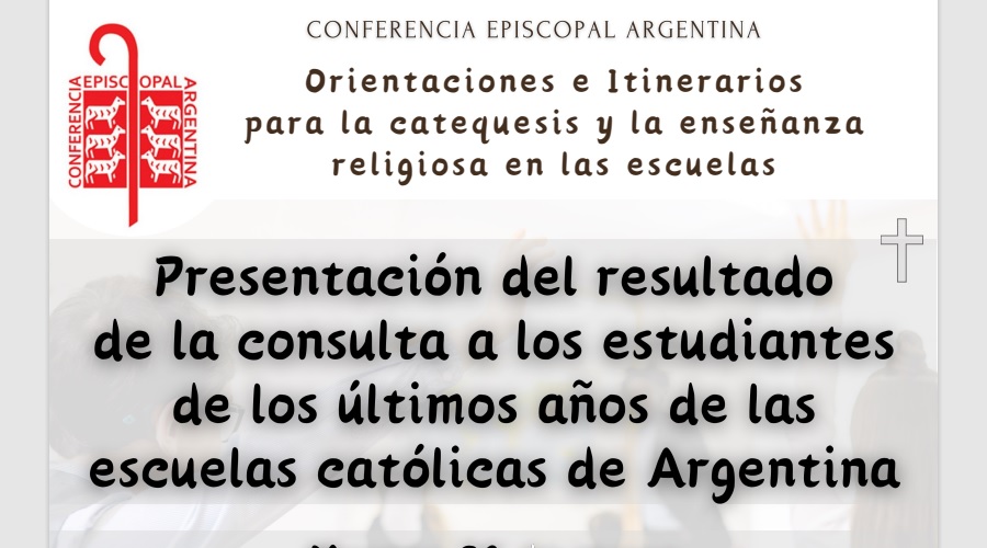 Imagen del contenido Presentación del resultado de la consulta a los estudiantes de los últimos años de las escuelas católicas…