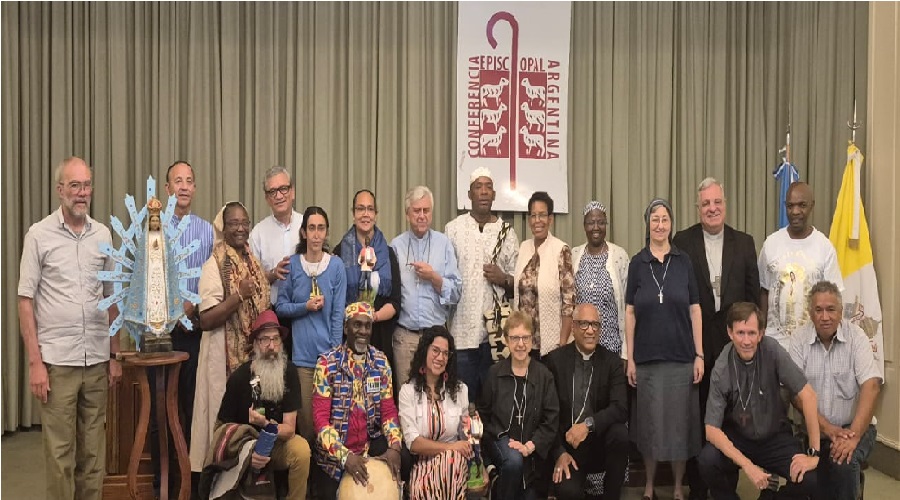 Imagen del contenido La Secretaría de la Pastoral Afro-Americana y Caribeña visitó la Conferencia Episcopal