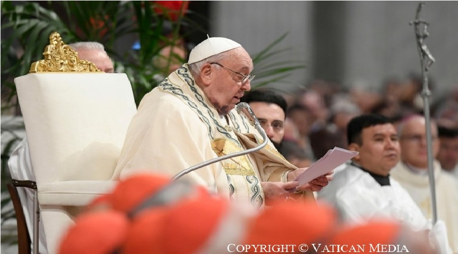 Imagen del contenido Homilía del Papa Francisco en la Misa con los nuevos Cardenales y el Colegio Cardenalicio