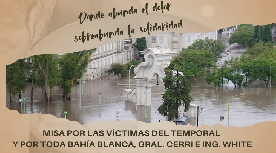 Imagen del contenido Misa por las víctimas del temporal Bahía Blanca y sus comunidades