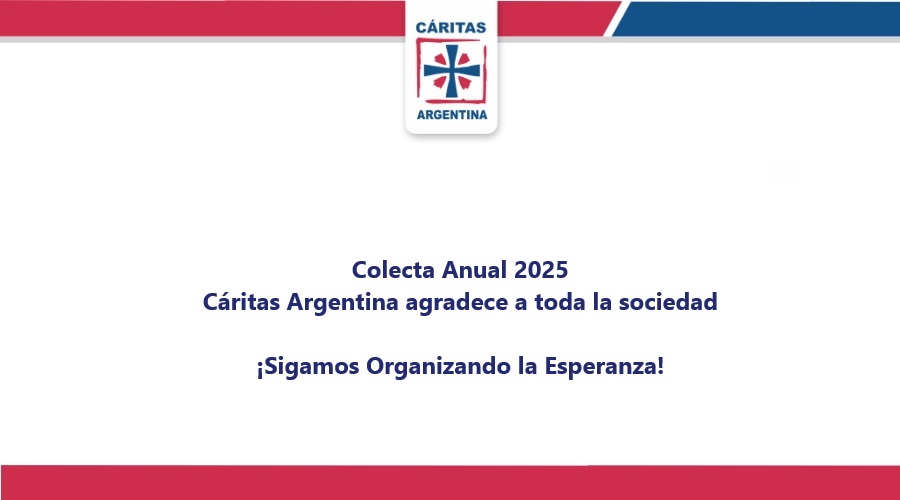 Imagen del contenido Cáritas Argentina agradece el compromiso solidario en su Colecta 2025
