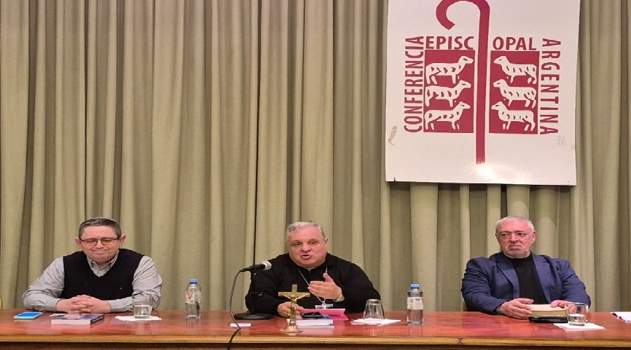 Imagen del contenido Palabras de mons. Colombo al recibir al rector Seminario Rabínico Latinoamericano