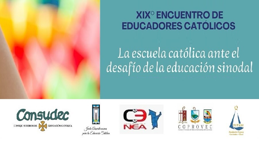 Imagen del contenido Exposición del Arzobispo de Corrientes, monseñor Larregain, en el Encuentro de Educadores del NEA