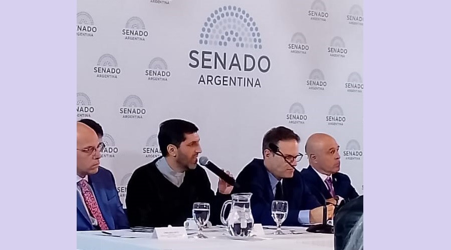 Imagen del contenido El Padre Munir Bracco expuso en el Senado de la Nación sobre el flagelo de la ludopatía y su impacto…