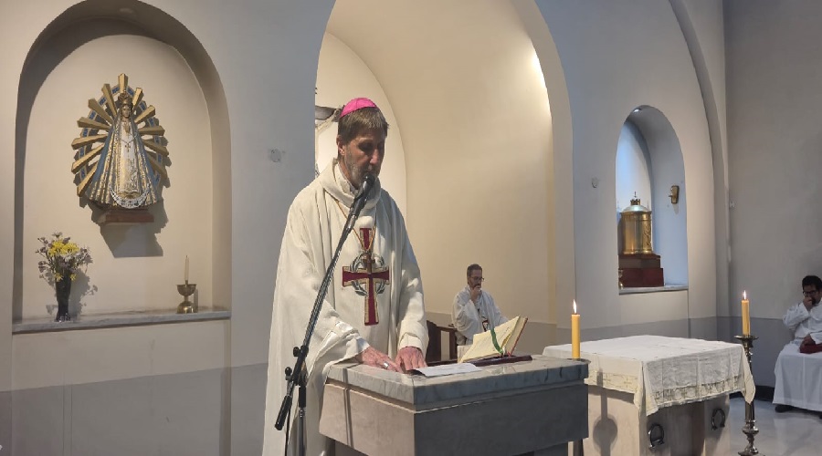 Imagen del contenido 127ª Asamblea Plenaria | Homilía de monseñor Martín Fassi en la Misa de Acciones de Gracias junto a…