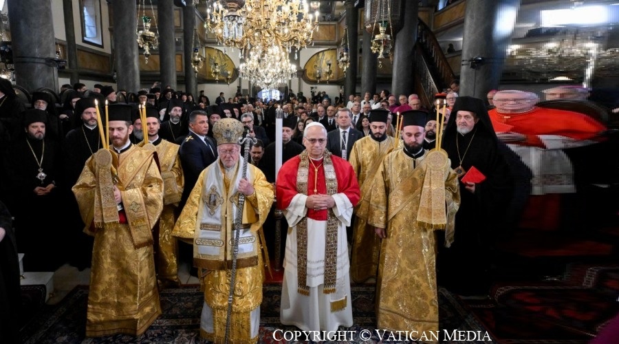 Imagen del contenido León XIV | Viaje Apostólico a Turquía: Discurso al finalizar la Divina Liturgia