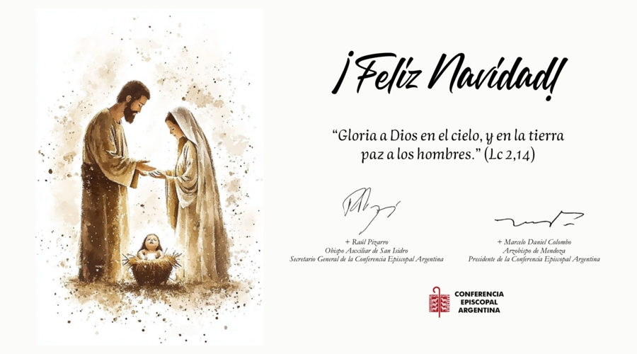 Imagen del contenido Tarjeta y Saludo de la Conferencia Episcopal Argentina para la Navidad 2025