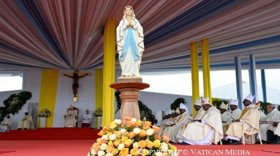 Imagen del contenido Homilía del Papa León XIV en el Japoma Stadium, Camerun